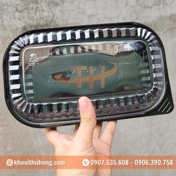 Hộp nhựa chữ nhật 1 ngăn Hộp nhựa chữ nhật 1 ngăn