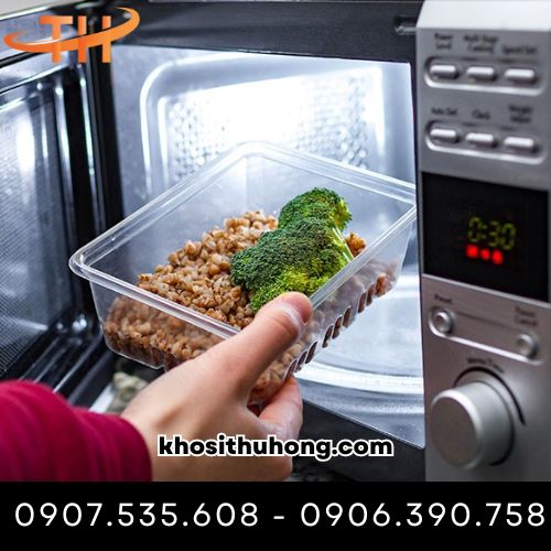 Hộp nhựa có thể chịu nhiệt lò vi sóng