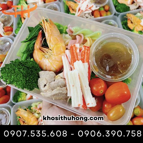 Hộp nhựa chữ nhật 1000ml