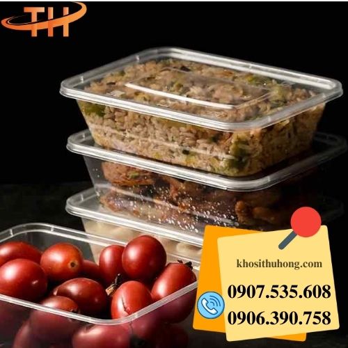 hộp nhựa chữ nhật có nắp