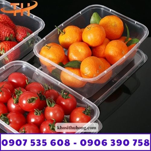 Khay nhựa chữ nhật