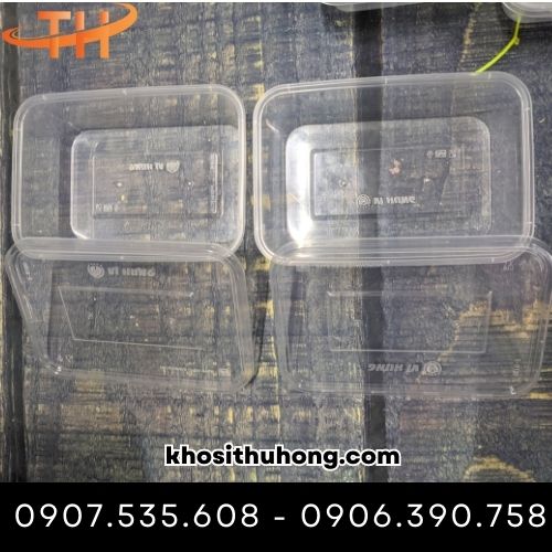 hộp nhựa chữ nhật đựng thực phẩm