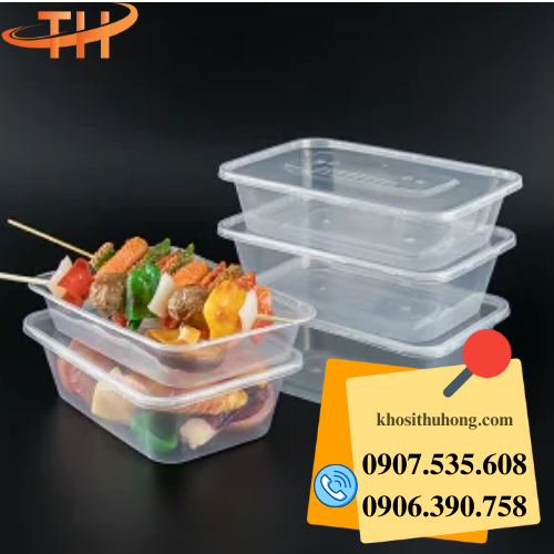 hộp nhựa trong suốt hình chữ nhật