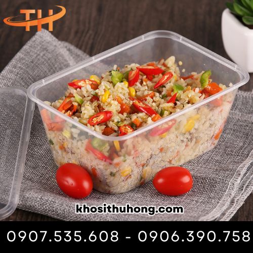 Hộp nhựa đựng cơm trộn