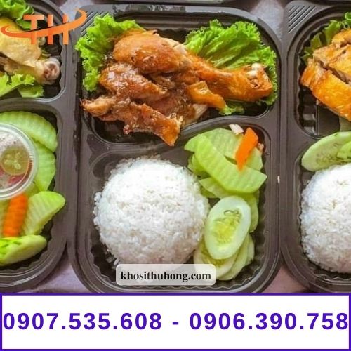 Hộp nhựa đế đen HT203