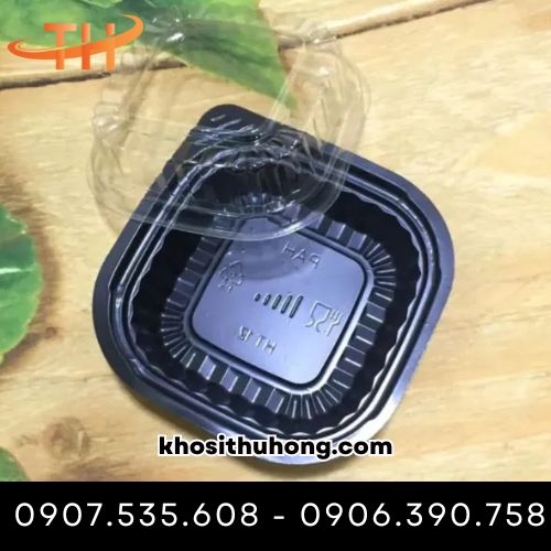 Hộp nhựa đế đen HT12