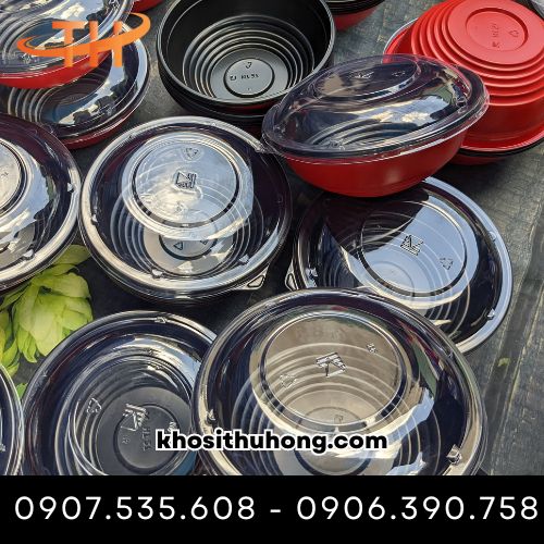 Tô nhựa chuyên dùng để đựng mì trộn