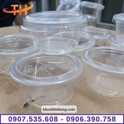 Hộp đựng nước chấm nắp rời