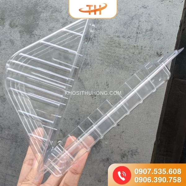 Hộp đựng bánh tam giác trong suốt chất liệu cao cấp Hộp đựng bánh tam giác trong suốt chất liệu cao cấp