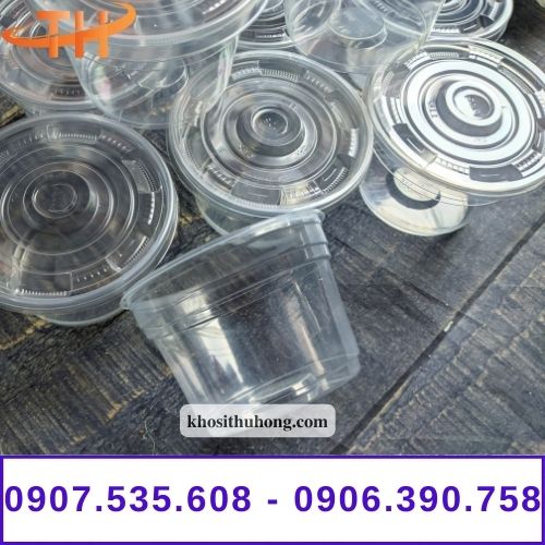 Hộp nhựa tròn 1000ml