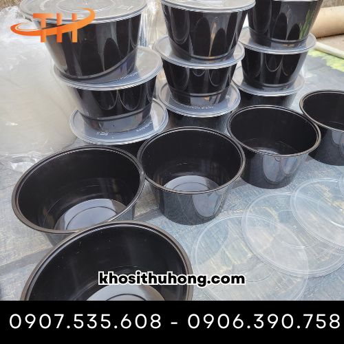 Hộp nhựa tròn 1000ml