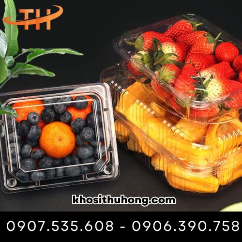 Hộp giúp trưng bày trái cây thêm hấp dẫn