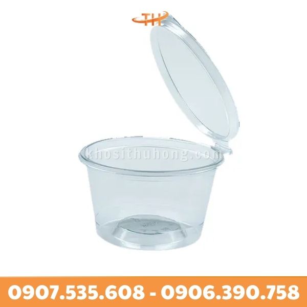 Hộp nước sốt nắp liền 3oz (90ml) Hộp nước sốt nắp liền 3oz (90ml)