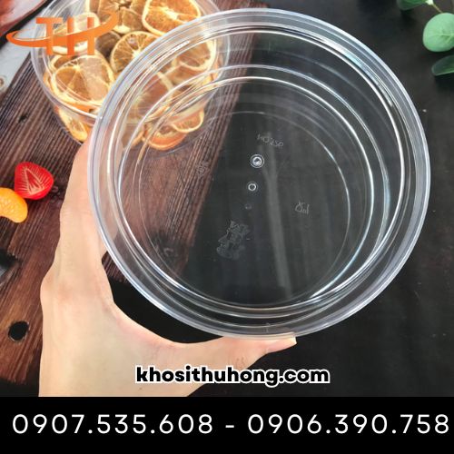 Hộp tròn mica có nhiều trọng lượng khác nhau