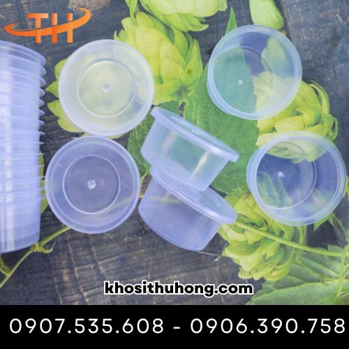 Hũ đựng bánh flan dẻo dai, trơn bóng