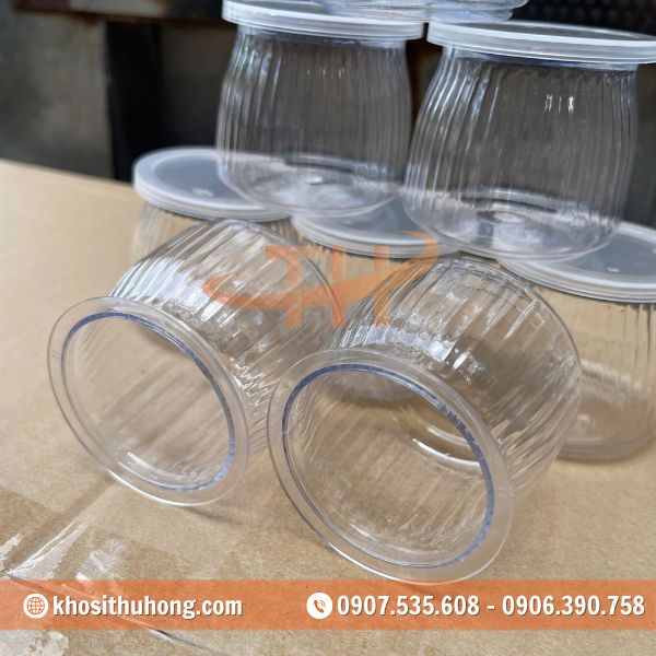 Hũ được làm từ 100% nhựa PET nguyên sinh an toàn sức khoẻ Hũ được làm từ 100% nhựa PET nguyên sinh an toàn sức khoẻ