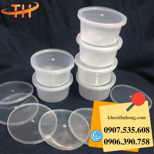 Hũ nhựa đựng bánh flan giá rẻ