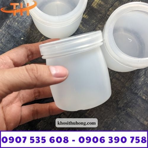 Hũ sữa chua nhựa 120ml
