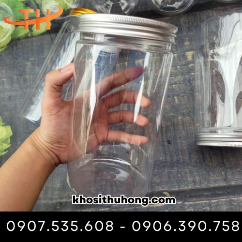Hũ nhựa pet đựng hạt điều