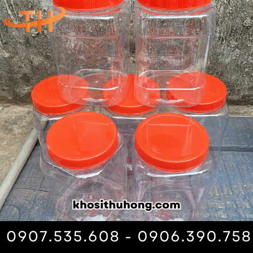 Hũ nhựa có độ trong suốt cao