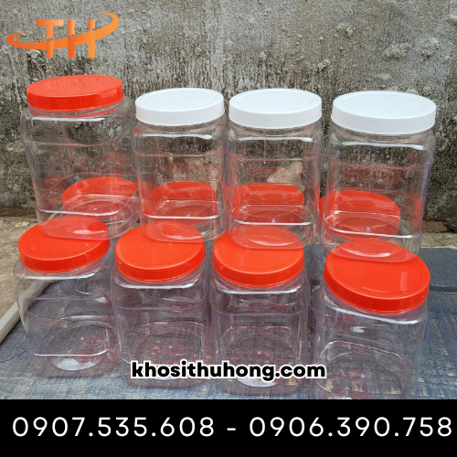 Hũ nhựa giúp bảo quản thực phẩm khỏi bụi bẩn, côn trùng