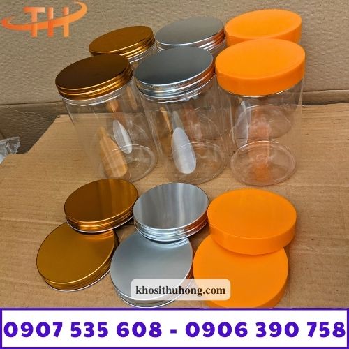 Hũ nhựa nắp nhôm TPHCM
