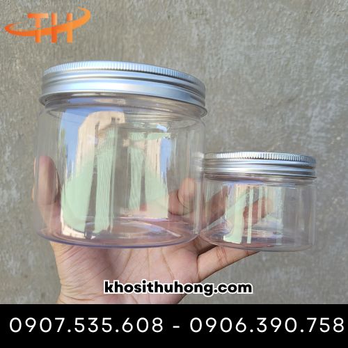 Hũ nhựa pet 500ml và 50ml