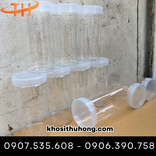 Hũ nhựa PET nắp nhựa 900ml