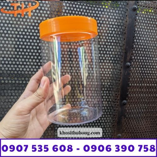 Hũ nhựa PET nắp nhựa