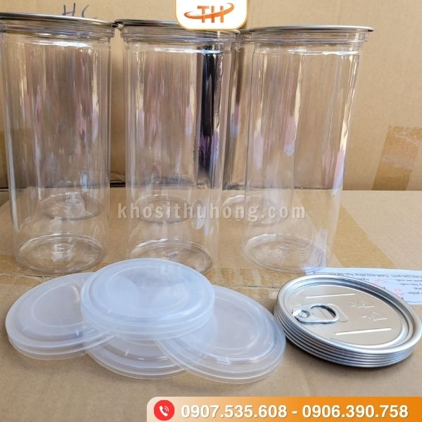 Hũ nhựa PET nắp xé tiện lợi, an toàn Hũ nhựa PET nắp xé tiện lợi, an toàn