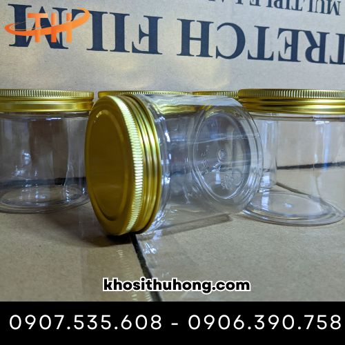 Hũ pet chất liệu nhựa cứng