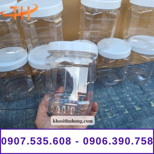 Hũ nhựa pet vuông