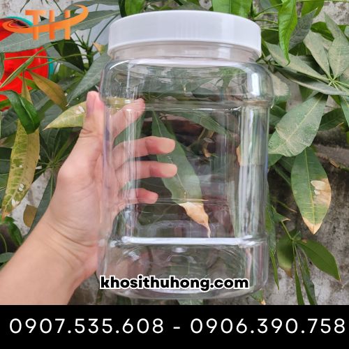 Hũ nhựa pet với dung tích lớn