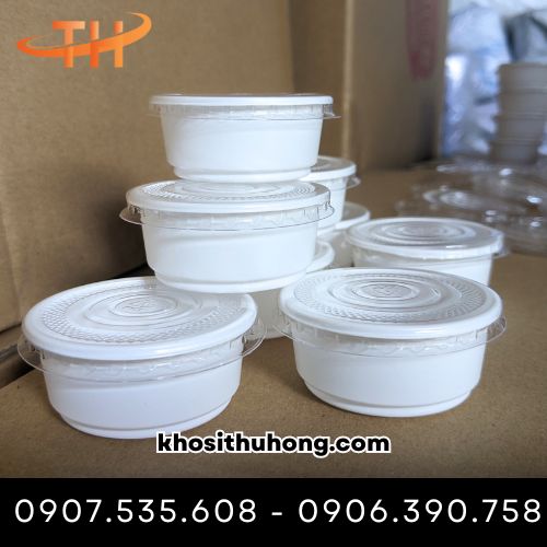 Hộp đựng nước sốt trắng sữa