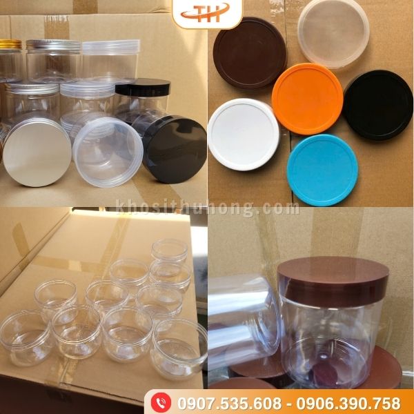 Hũ PET đựng mỹ phẩm có nhiều màu sắc đáp ứng nhiều nhu cầu sử dụng