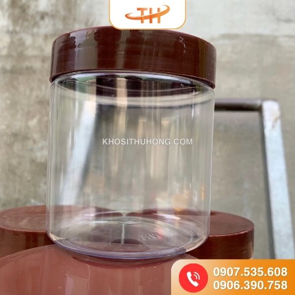 Hũ PET nắp nhựa với chất lượng cao cấp, bền bỉ Hũ PET nắp nhựa với chất lượng cao cấp, bền bỉ