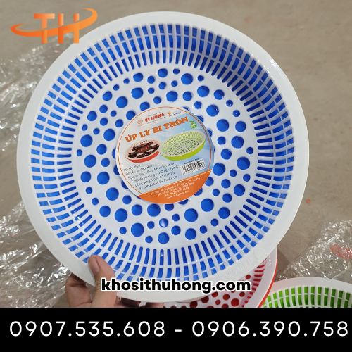 Khay nhựa úp ly tròn