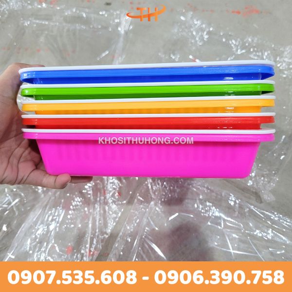 Khay úp ly bi trung, lớn đủ màu sắc Khay úp ly bi trung, lớn đủ màu sắc