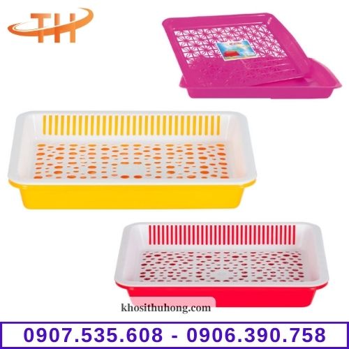 Kệ úp ly cao cấp có khay hứng nước