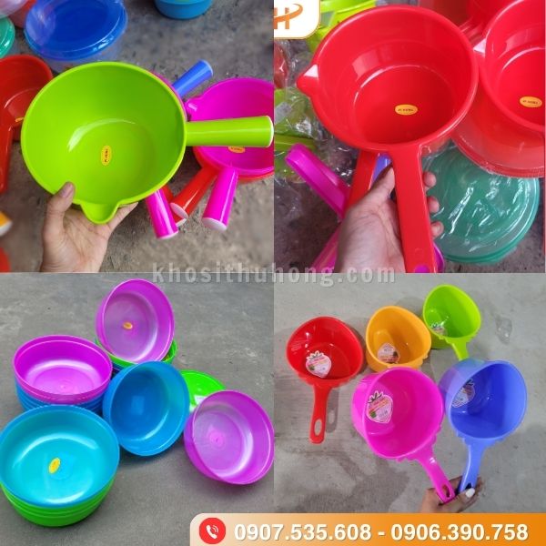 Kho sỉ Thu Hồng chuyên phân phối gáo múc nước nhựa giá sỉ rẻ Kho sỉ Thu Hồng chuyên phân phối gáo múc nước nhựa giá sỉ rẻ