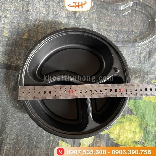 Kích thước hộp với đường kính 22cm Kích thước hộp với đường kính 22cm