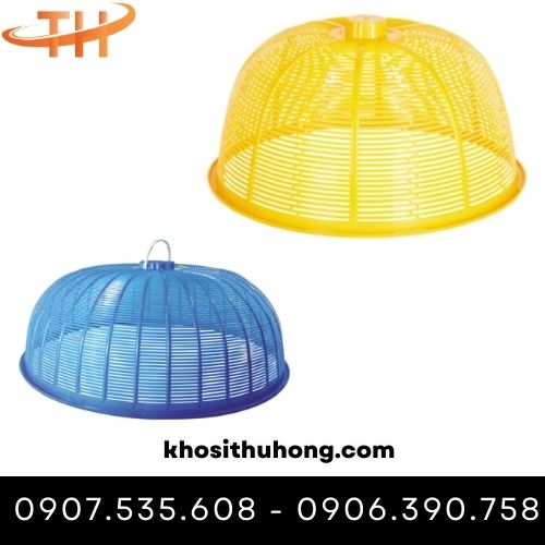 Lồng bàn nhựa với kích thước tiểu trung đại