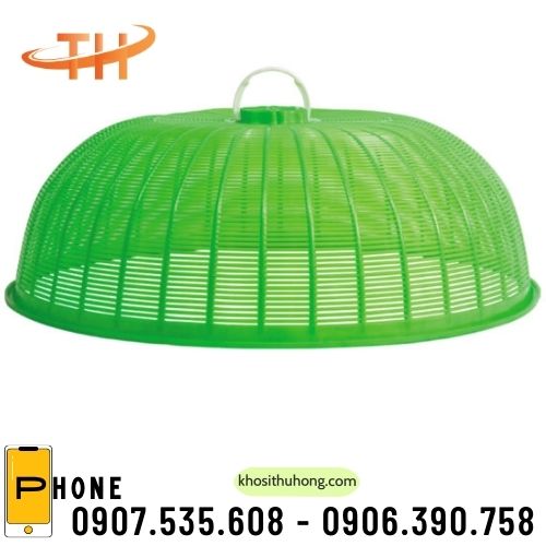 Lồng bàn nhựa xanh lá