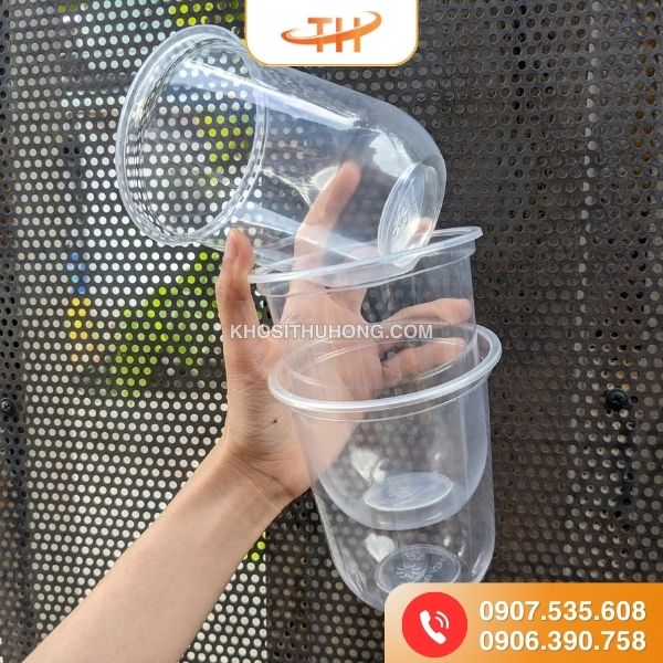 Ly đáy bầu được làm từ nhựa PP cao cấp Ly đáy bầu được làm từ nhựa PP cao cấp