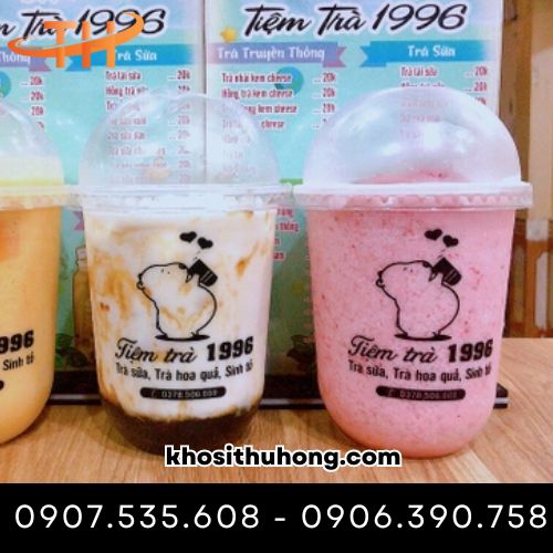 Ly nhựa đáy bầu