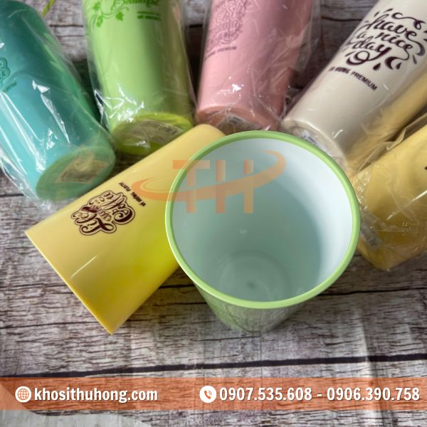 Ly nhựa không quai với đa dạng mục đích sử dụng Ly nhựa không quai với đa dạng mục đích sử dụng