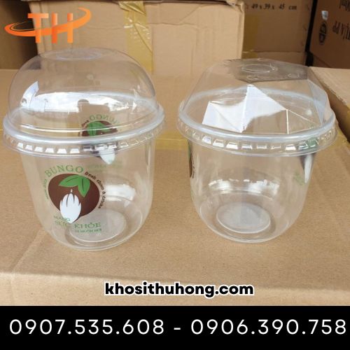 Ly nhựa nắp kim cương