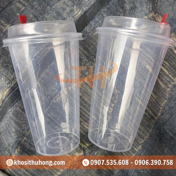 Ly nhựa nắp tim phù hợp với nhiều đồ uống Ly nhựa nắp tim phù hợp với nhiều đồ uống