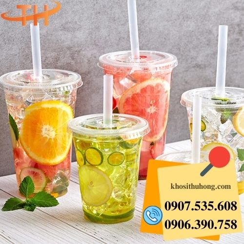 ly nhựa đáy bầu 360ml