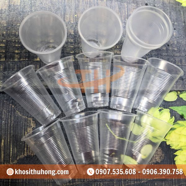 Ly nhựa PP sọc làm từ nhựa PP nguyên sinh, an toàn sức khoẻ Ly nhựa PP sọc làm từ nhựa PP nguyên sinh, an toàn sức khoẻ